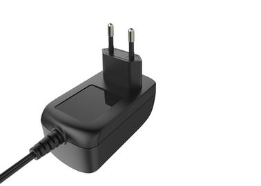 Giá tốt. 12 V 2A AC DC Power Adapter Đen / Trắng Với 2 Prong EU 2 Pin 3000ma trực tuyến