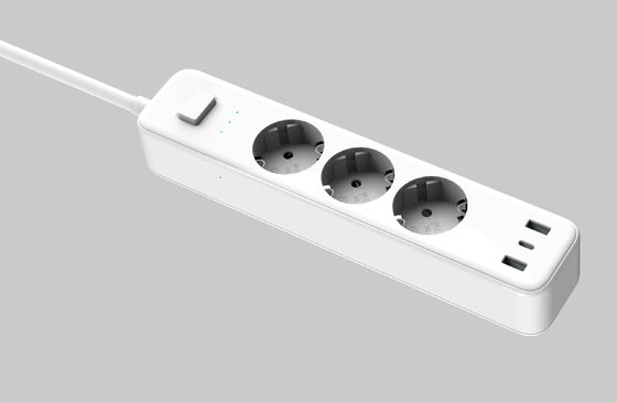 Giá tốt. PD 32W Smart Power Strip Với nhiều cổng USB USB C 5V3A 9V2.22A 20W Max, USB A1 + A2 5V2.4A 12W Max trực tuyến