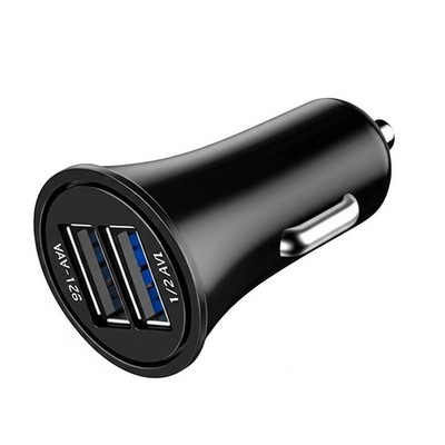 Mua Bộ sạc xe hơi USB kép ABS 12V-24V với đầu vào và đầu ra 2.4A 3.0A online manufacture