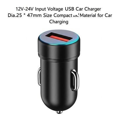 Mua Bộ sạc xe hơi USB kép 2.4A, đầu vào 12V-24V cho điện thoại thông minh và máy tính bảng online manufacture