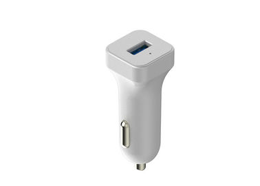 Giá tốt. Bộ chuyển đổi sạc xe hơi USB trắng đơn cổng với Micro USB 5V 2.4A trực tuyến
