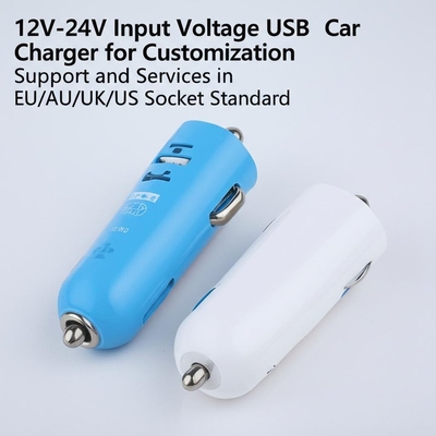 Giá tốt. Bộ sạc xe USB kép 2.4A 3.0A đầu ra cho 12V-24V đầu vào EU/AU/UK/US trực tuyến