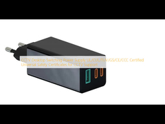 CCTV Desktop Switching Power Supply UL/CUL/TUV/GS/CE/CCC Chứng chỉ an toàn phổ quát được chứng nhận cho hỗ trợ CCTV